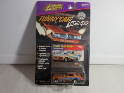 Johnny Lightning Funny Car Legends White Bear Dodge Tom Hoover