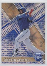 2019 Panini Elite Extra Edition Aspirations Blue 48/75 Sherten Apostel #114 z6b