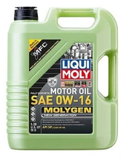 Liqui Moly 22252 Molygen New Generation SAE 0W‑16 Fully Synthetic Engine Oil 5 L