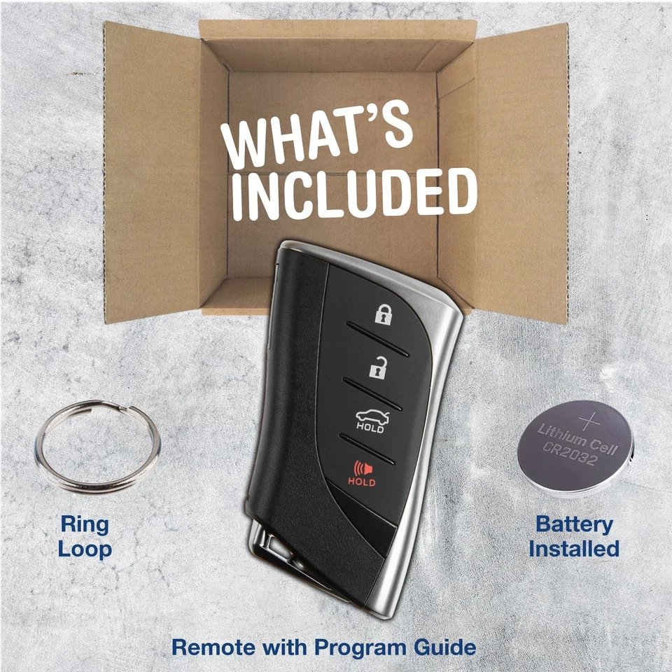 Remote Key Fob for 2020-2025 LEXUS ES250 ES300H ES350 (HYQ14FBZ, -06020, -06021) - Image 2 of 4