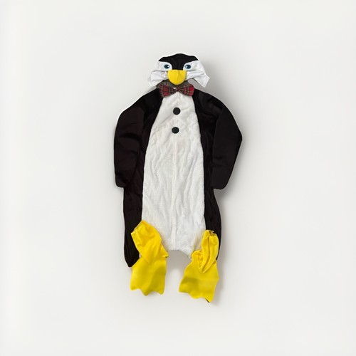 penguin costume adult Plaid Bow Tie Sprit One Size - Afbeelding 6 van 6