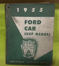 Ford 1955 55 Car Shop Manual