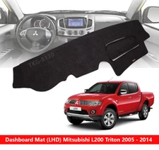 (LHD) Interior Dashboard Dash Mat Cover Fit Mitsubishi L200 Triton Pickup 05-14