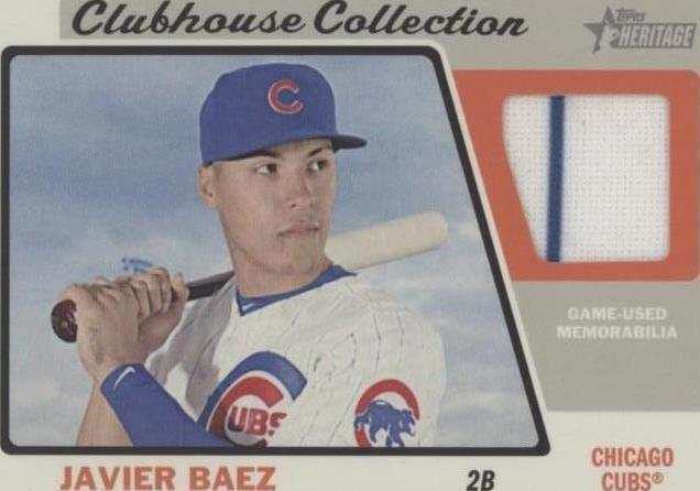 2015 Topps Heritage High Number - Javier Báez #CCR-JB - 1 of 1