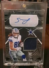 Simi Fehoko Autographed Rc Patch, Mint Condition🏈Panini BLk🎃