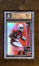 2012 MICHAEL FLOYD SSP /25 Topps Finest RED REFRACTOR BGS 9.5 Rookie RC #117