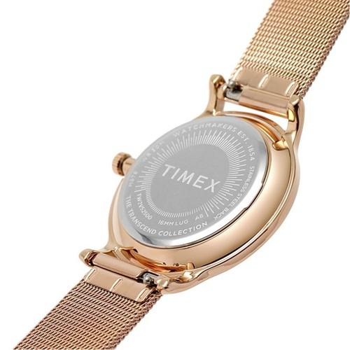 Timex City Transcend TW2V52500 Orologio Donna Bracciale Mesh - Picture 2 of 3