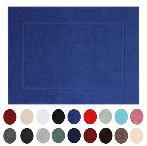 Tappeto doccia spugna 50 x 70 cm scendibagno tappetino bagno tappeto bagno PREMIUM blu royal - Foto 2 di 4