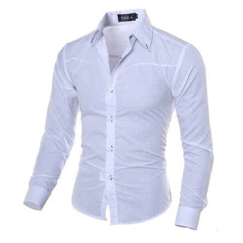 2025 Nuova Camicia Uomo Casual Autunno Taglie Forti Stampata Plaid Uomo Manica Lunga Shirt - Foto 16 di 29