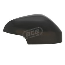Wing Door Mirror Cover Cap Casing Volvo C30 2006-2014 Black Drivers Side Right
