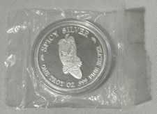 STL Mint 1 Troy Oz .999 Spicy Silver Spicy Spell Silver Round With COA LTD 500