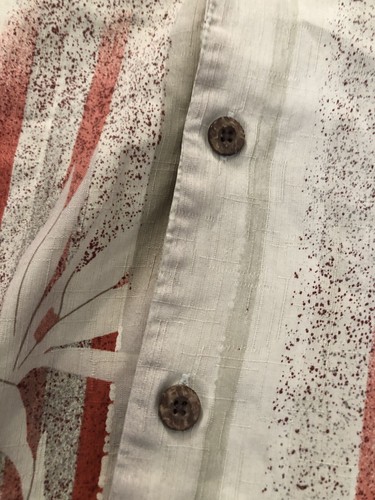 Men’s Tommy Bahama 100% Silk Hawaiian Camping Party Pocket Vacation Floral L - Picture 13 of 17