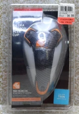 Shock Doctor Teen Ultra Carbon Flex Cup Supporter, Impact Shield, Gel Perimeter