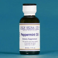 Pure Herbs: Peppermint Oil - 1 oz.