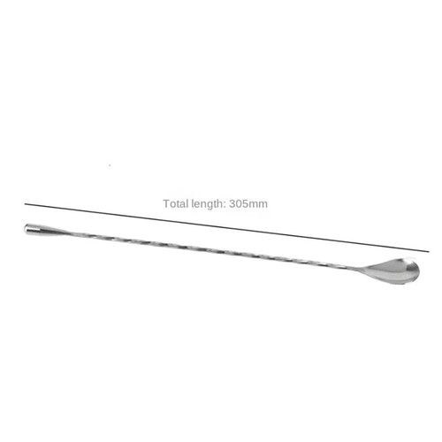 12 Inches Cocktail Shaker 30cm Long Bar Spoon New Mixing Spoon Bar - Picture 2 of 12