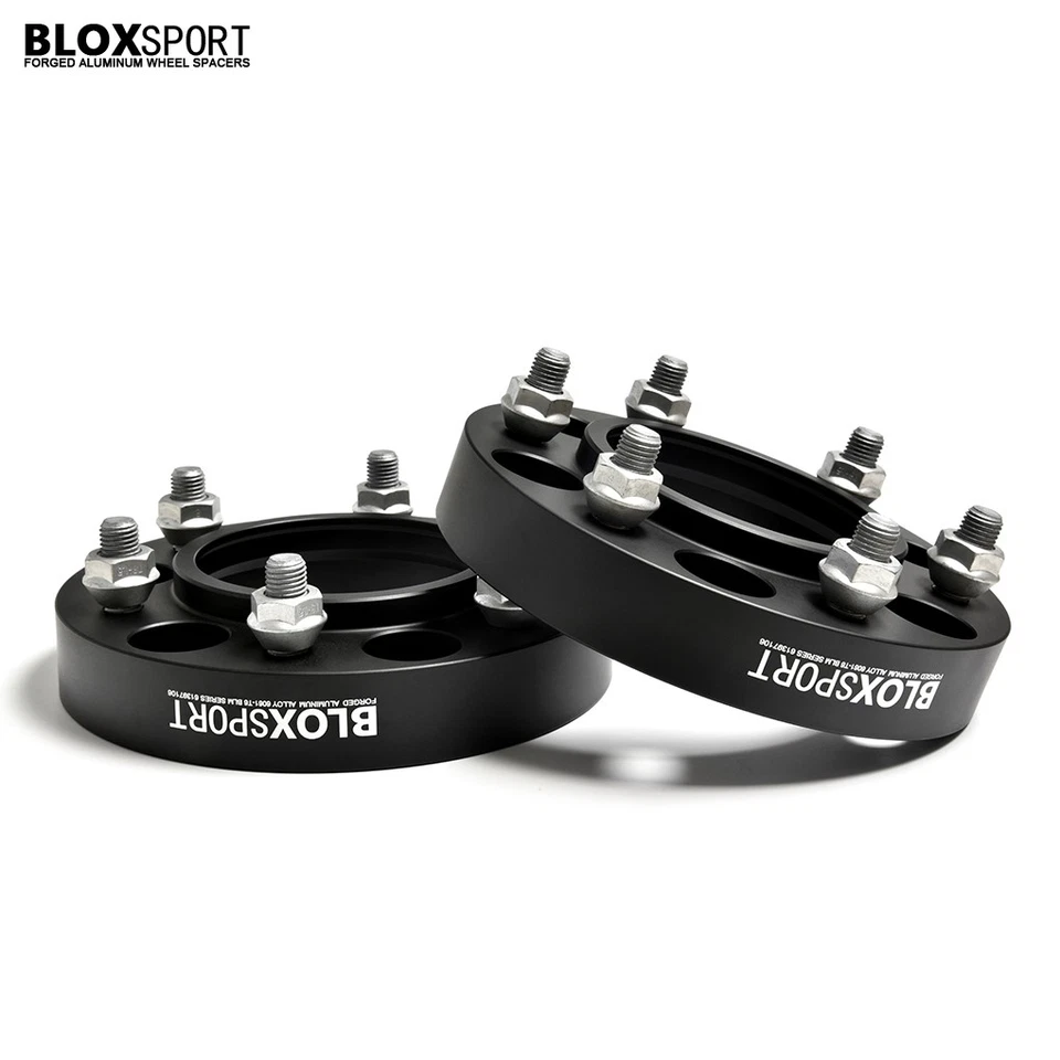 4 Black Hubcentric Wheel Spacer Adapters 1 inch for Toyota Hilux 4WD 2004-2017 - Image 3 of 4