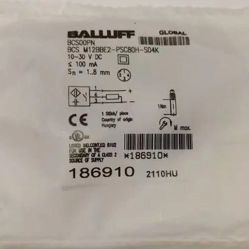 1PCS NEW For Balluff BCS00PN BCS M12BBE2-PSC80H-S04K Sensor