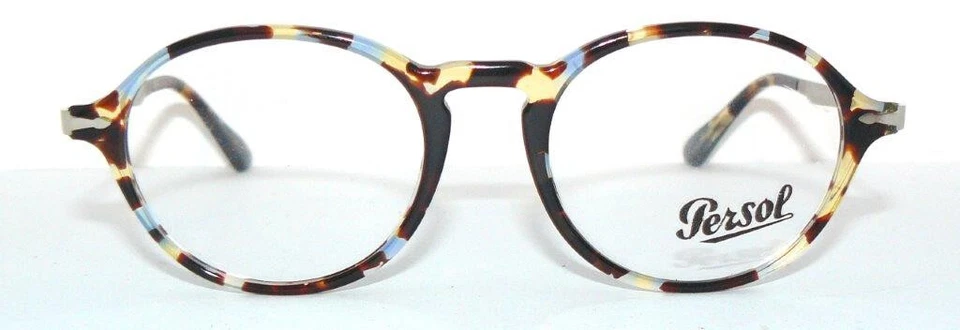 PERSOL BRILLE AZURE BRAUN BLAU 3180-V 1058 50 FASSUNG 3286 GESTELL 3201 NEU 3046 - Bild 4 von 4