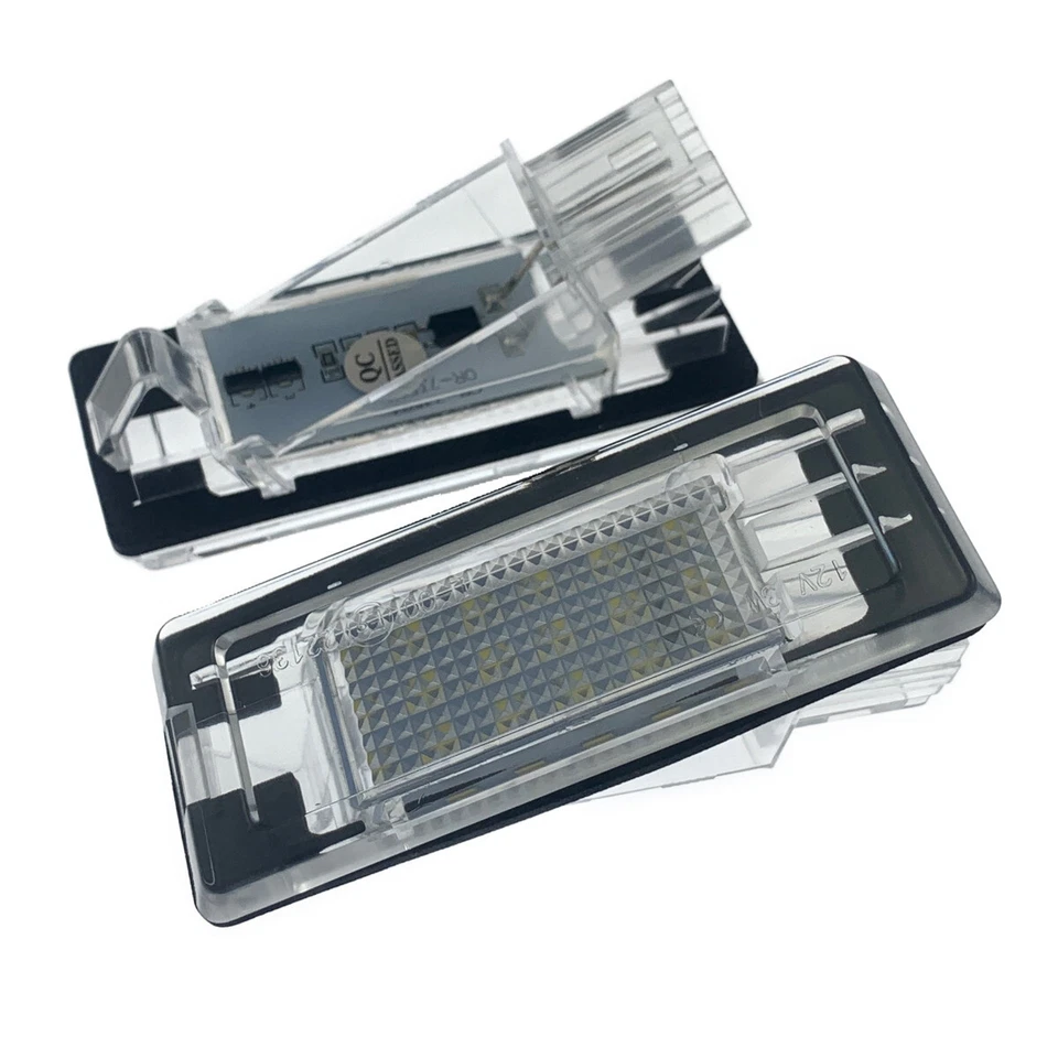 Luz LED de matrícula para Renault Espace Laguna Scenic Fluence Dacia Duster Foto 3 de 4
