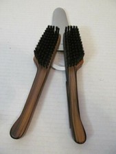 Hanover A Mans Shoe Brush and Horn with Wooden Handle