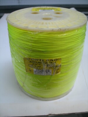 NEW Cortland Planer Board Tow Line 135lb 3000 Foot Spool Hi-Vis Yellow