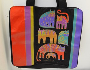 laurel burch large tote bag