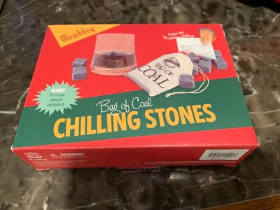 Wembley Bag Of Coal Chilling Stones and freezer pouch 