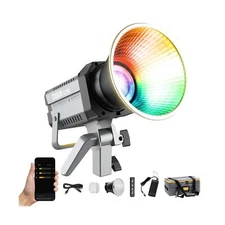 Video Light, COLBOR CL220R RGB 250W Max Continuous Lighting 2700-6500K CRI97+...