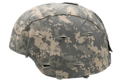 Large / XLarge Used Army ACH ACU / UCP Digital Camo Combat Helmet