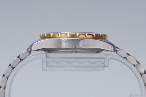 TAG Heuer 974.015 Quartz 30mm Two-Tone Dive Watch Champagne Dial Luminous - Picture 14 of 20