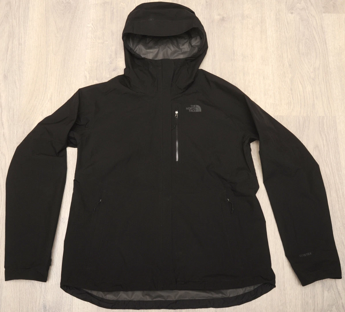 THE NORTH FACE DRYZZLE GORE TEX PACLITE WOMEN S BLACK RAIN COAT XL