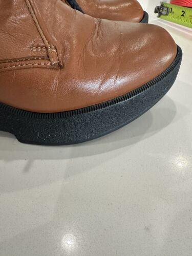 Robert Clergerie Paris Platform Wedge Ankle Boots Booties Leather Size 8.5 B - Picture 3 of 21