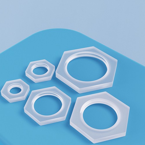 Plastic Hex Full Nuts Nylon Hexagon Nuts M5 M6 M8 M10 M12 M16 1/8" 1/4" - 1" BSP - Picture 5 of 22