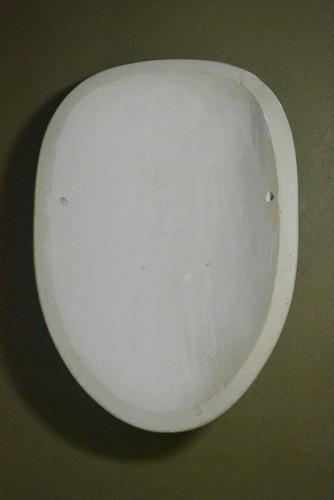 Máscara de ARTE Japonés Yeso Noh Kyoto Asiático Antiguo Japón Blanco CARA Nipón v06 - Imagen 11 de 12