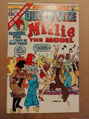 MILLIE THE MODEL QUEEN SIZE #12 1975 Marvel Comics Stan Lee writer