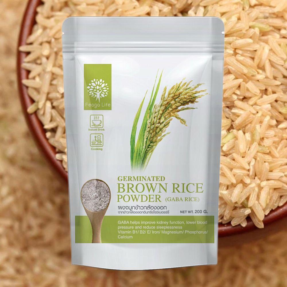 Germinated Brown Rice Germ Drink Powder Gaba is Relaxing