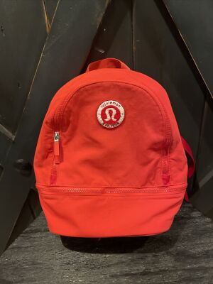 Lululemon City Adventurer Backpack MINI - Club Patch in Love Red 11L NWOT