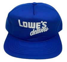 Vintage Lowes Delivers Hat Home Improvement Snap Back Dad Cap Foam Rope Front