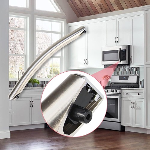 Microwave Door Handle Fit Samsung ME18H704SFS ME16H702SES SMH1816S ME18H704SFS - Picture 7 of 8