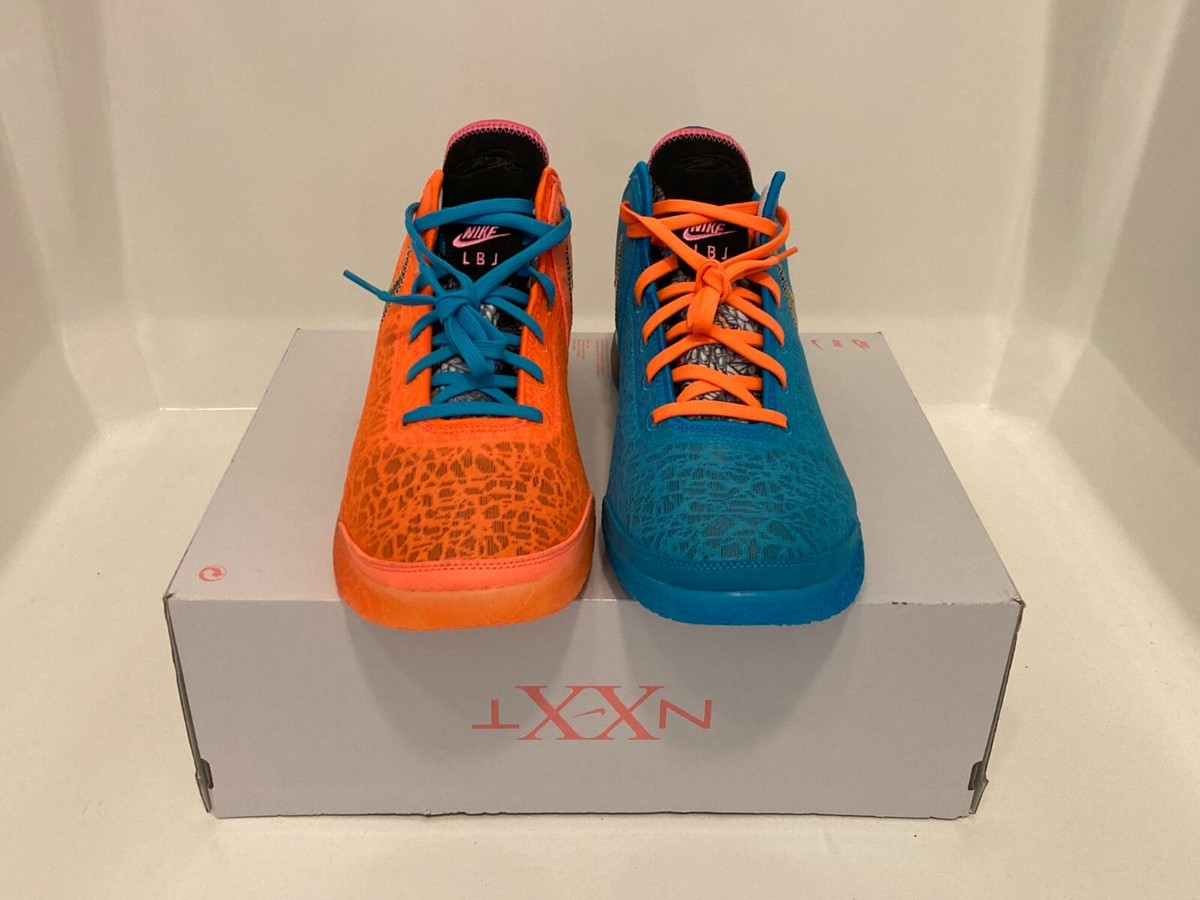 Nike NXXT LBJ シューズ オレンジ/ブルー Nike Zoom Lebron NXXT