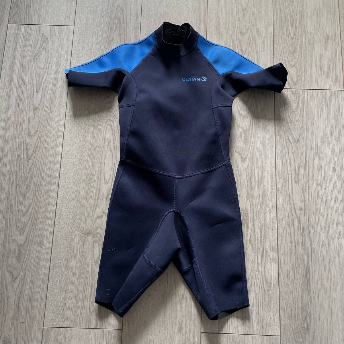 Decathlon Kids Olaian Surfing Wetsuit Quick Dry Waterproof Blue | eBay