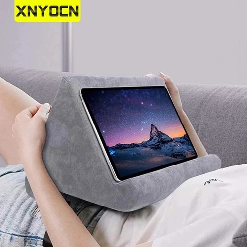 Sponge Pillow Tablet Holder For iPad Soft Lap Stand Phone Reading Pillow Stand