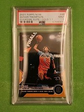 2021 Topps Now Overtime Elite - Gold #48 Ausar Thompson 1/1 (RC) PSA 9