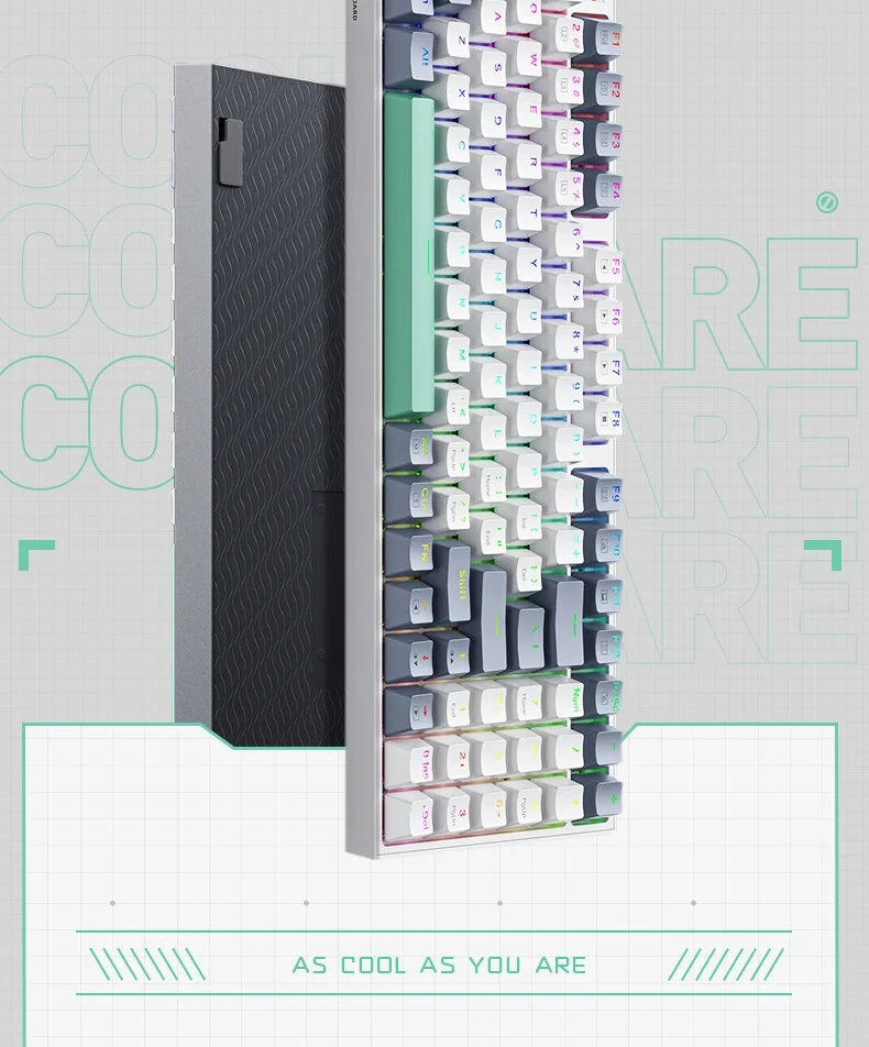 K500 94-Key Hot Swappable Wired Mechanical Gaming Keyboard