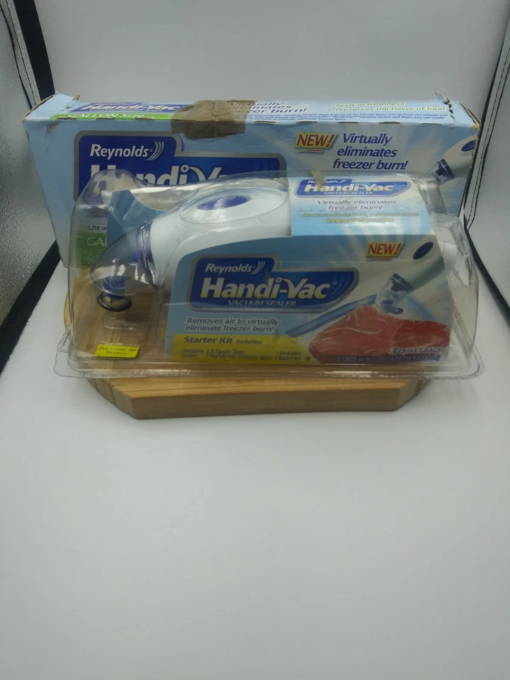 Пакеты для вакуумной морозильной камеры Reynolds Handi-Vac 6 штук 1 галлон пакеты и герметик еще 3 пакета - Изображение 2 из 4