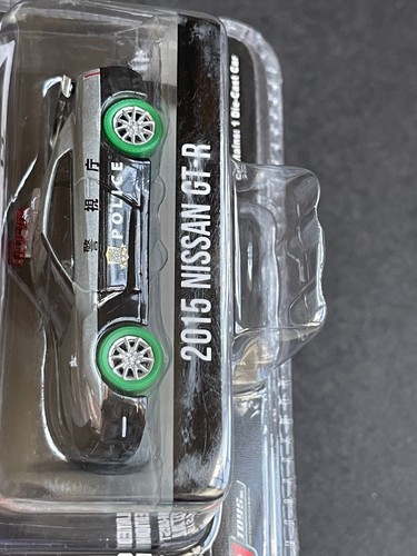 GREENLIGHT 2015 NISSAN GT-R JAPAN POLICE CHASE LIMITED (1/150) RAW Green Machine - Picture 11 of 13