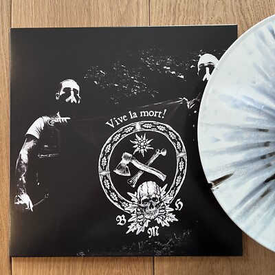 1Baise Ma Hache  Vive La Mort!  - Black Metal Vinyl - 2017 - Hand-numbered