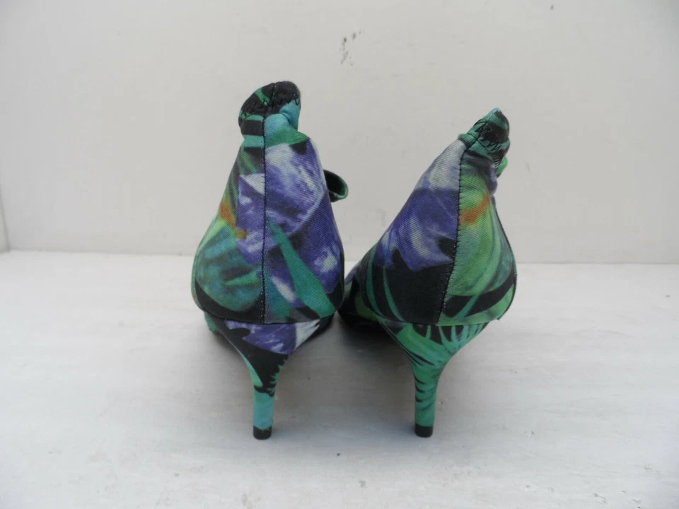 Botines de tacón MIA para mujer multi floral talla 8,5 M Foto 4 de 4