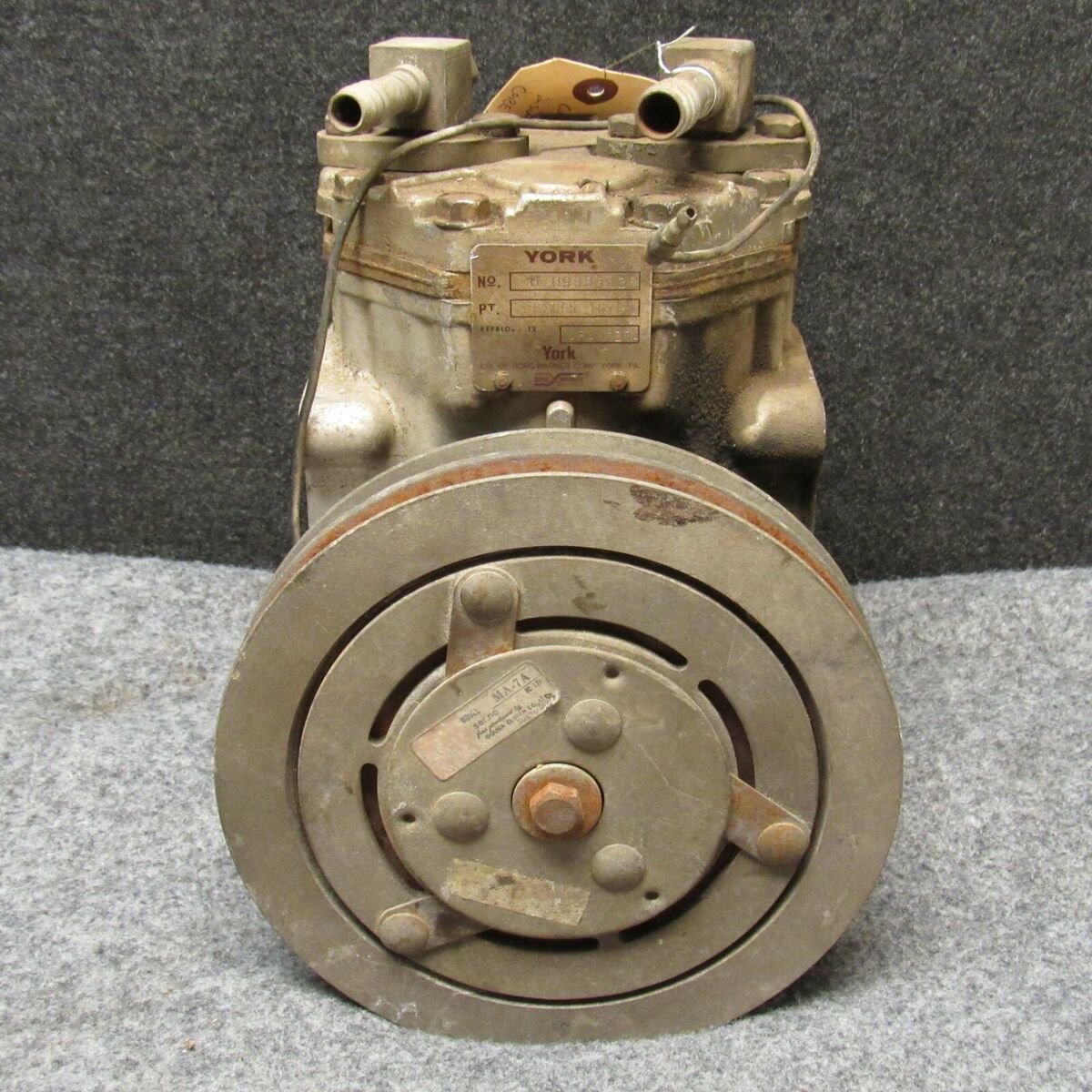 1960's York AC Compressor Pump M 0993532 F2C9R-16796 1960's York AC Compressor Pump M 0993532 F2C9R-16796