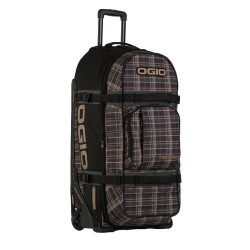 OGIO Rig 9800 Wheeled Offroad Moto Travel Bag Plaidley Tan/Black 801000.15 - Picture 6 of 9